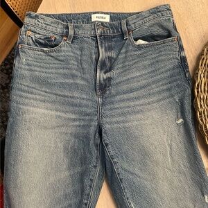 Pistola Blue Distressed Women Jeans